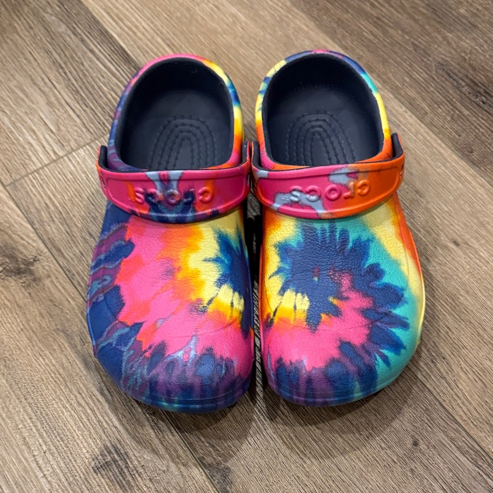 CROCS | Tye dye Work Clog